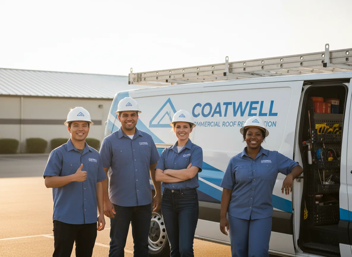 Commercial roof coating company in Ebro, FL